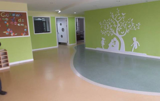 歐氏pvc地膠廠家直銷耐磨抗壓耐劃環保純色舞蹈PVC地板