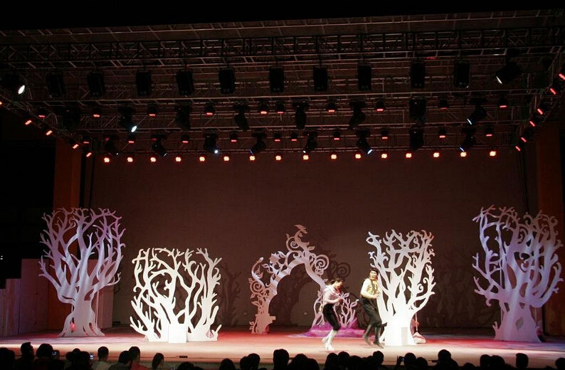 舞蹈教室地板的規格和顏色的選擇