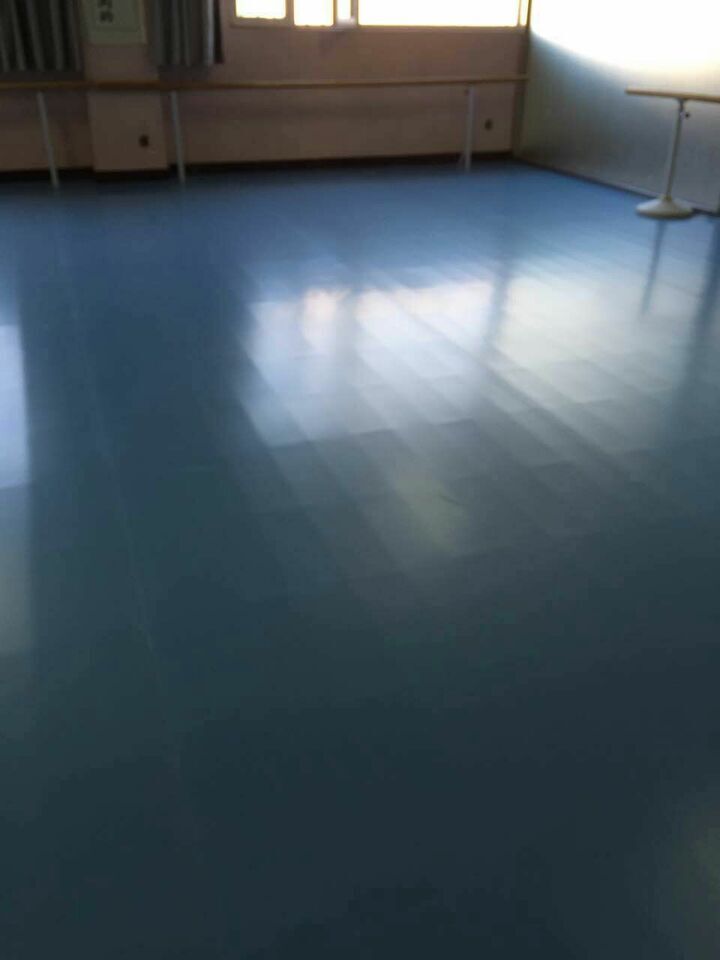 北京蝶舞飛音文化藝術培訓中心舞蹈教室地膠鋪設案例