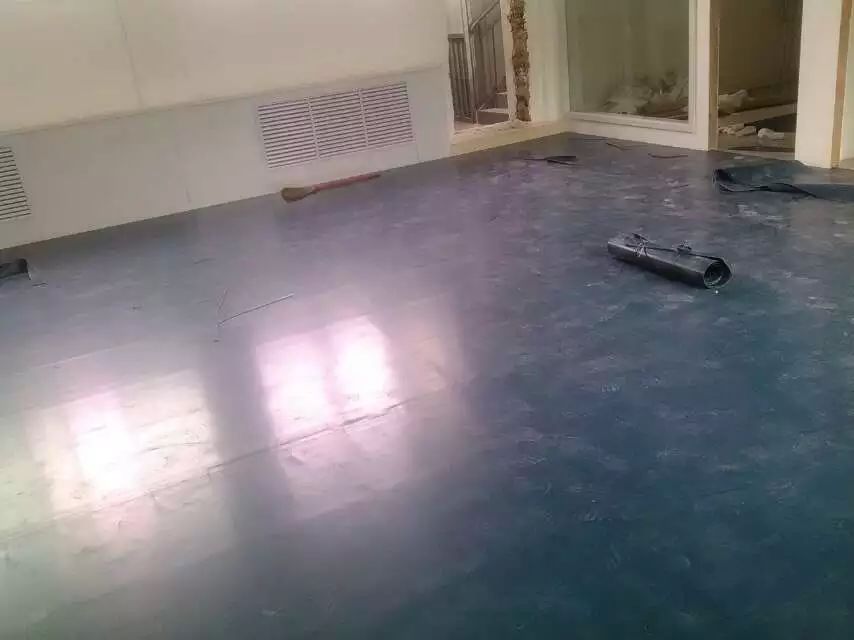 延安富縣幼兒園舞蹈地膠鋪設工程