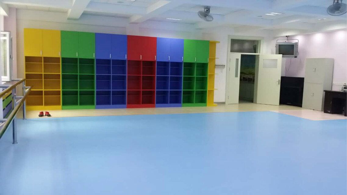 沈陽皇姑區少年宮舞蹈地膠成功案例