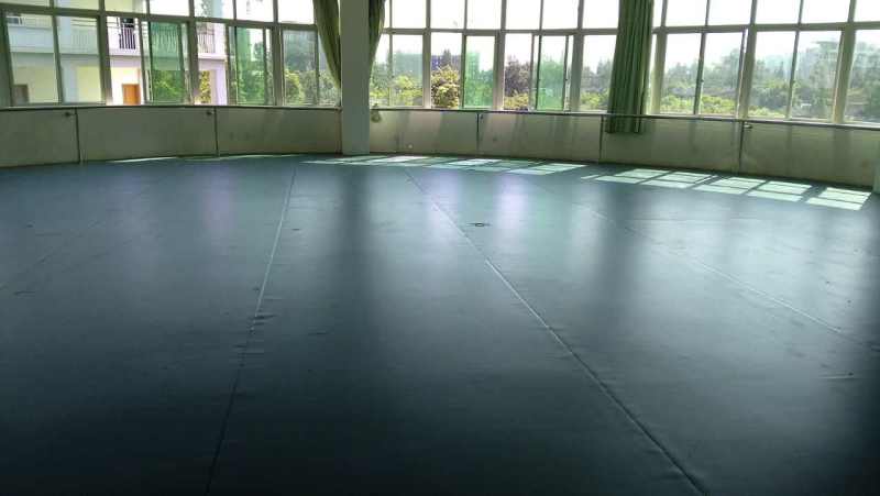 成都武侯實驗中學舞蹈地膠成功案例