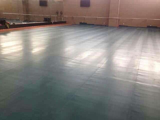 舞蹈室地膠--新疆胡楊藝陪學(xué)校成功案例