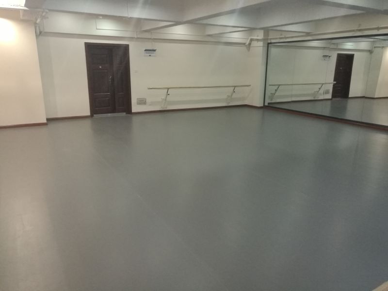 舞蹈地膠--云南昆明星藝舞蹈學校舞蹈室成功案例