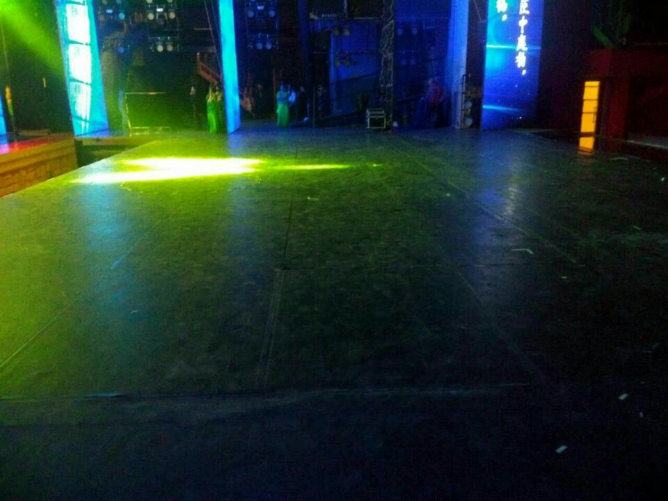 舞臺地膠--河南開封東京藝術中心成功案例