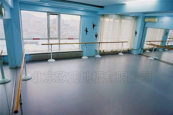 舞蹈室地膠--大連藝芯芭蕾工作室成功案例