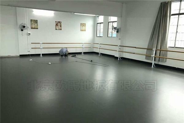 舞蹈室地膠--湖南永州藍(lán)山縣紅蕾藝術(shù)學(xué)校案例