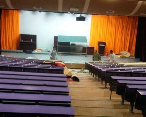 舞臺(tái)地板鋪設(shè)案例