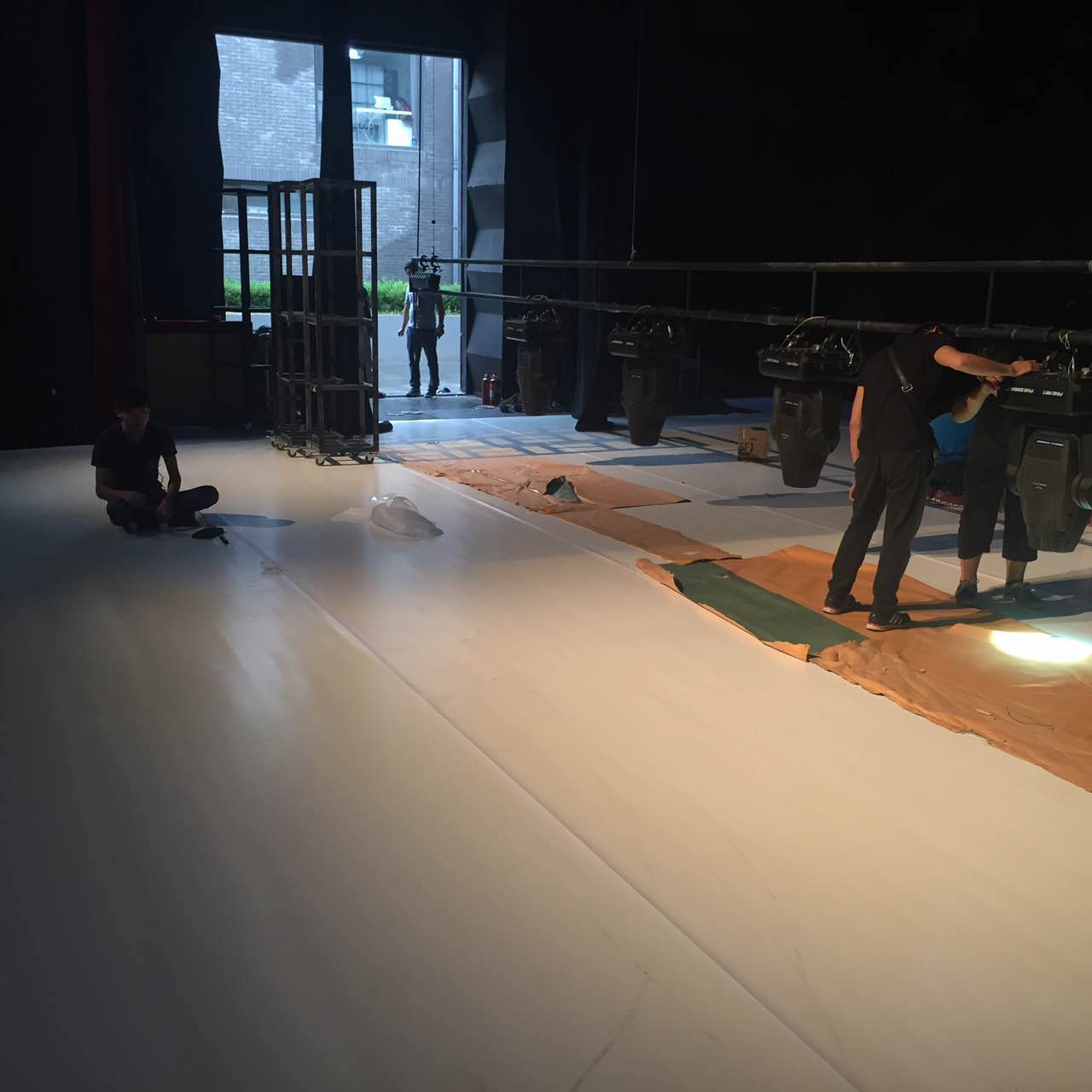 舞蹈地膠,舞臺地膠